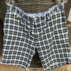 Men’s Polo tartan plaid shorts